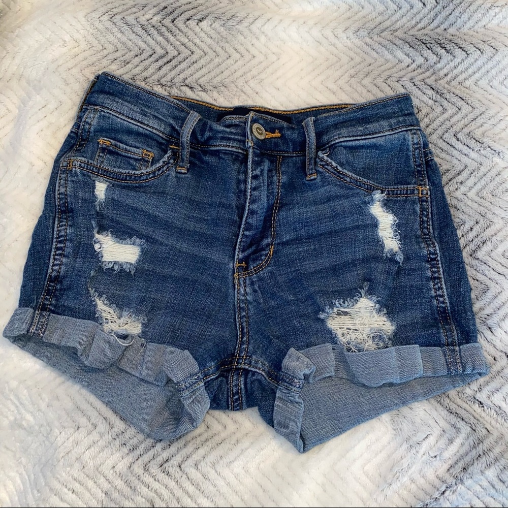 Hollister High Rise Shorts Size 0